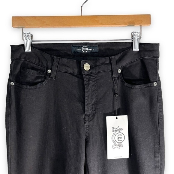 4 for $20 SALE! OCJ MidRise Sports Fan Skinny Jeans, Nebraska Huskers, Size 8 - Picture 6 of 14